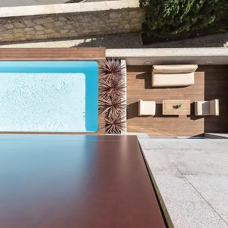 别墅 Skyline Retreat With Pool By Portugal Active 维亚纳堡