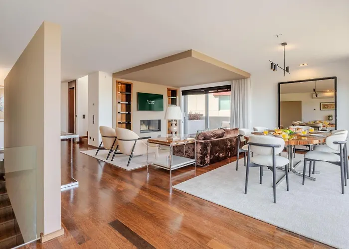 Maison d'hôtes Skyline Retreat With Pool By Portugal Active Viana do Castelo